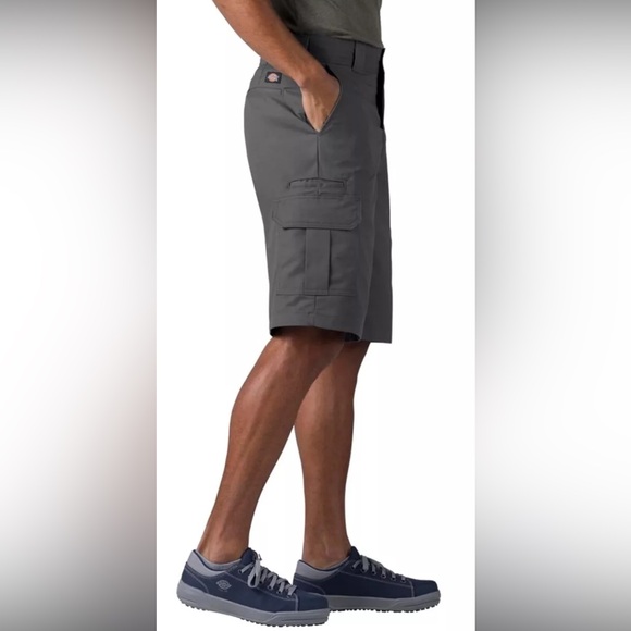 Dickies Flex Cargo Short Relaxed Fit gray Size 40 - Picture 2 of 16